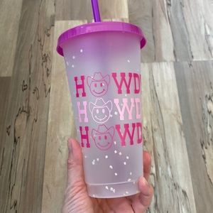 Howdy hand made cup